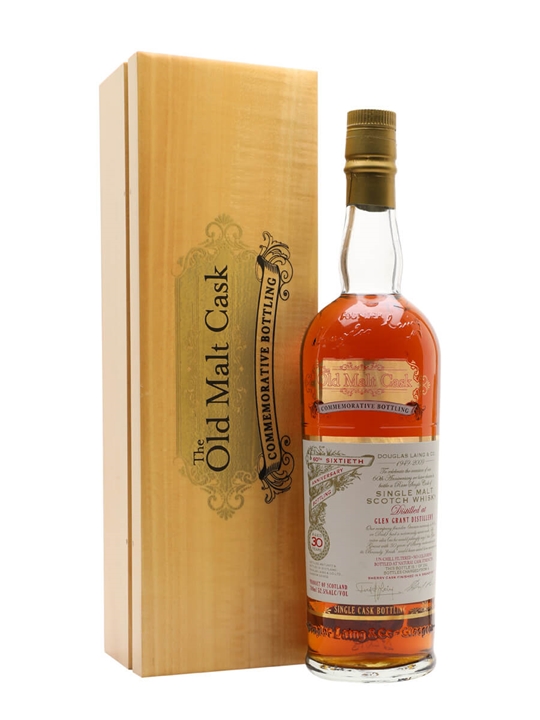 Glen Grant 30 Year Old / Douglas Laing 60th Anniversary / Old Malt Cask Speyside Whisky