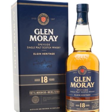Glen Moray 18 Year Old Speyside Single Malt Scotch Whisky