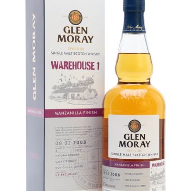 Glen Moray 2008 / Manzanilla Finish / Warehouse 1 Release Speyside Whisky