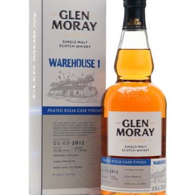 Glen Moray 2012 / Peated Rioja Finish / Warehouse 1 Release Speyside Whisky