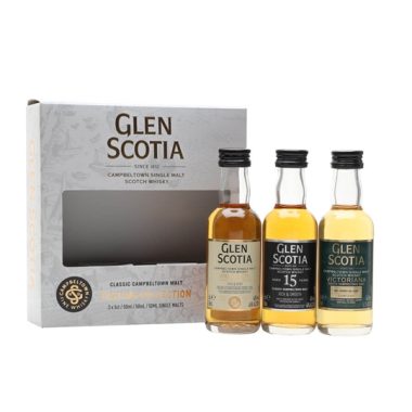 Glen Scotia Miniature Gift Pack / 3x5cl Campbeltown Whisky
