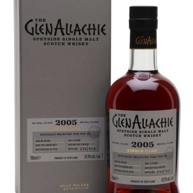 Glenallachie 2005 / 15 Year Old / Sherry Butt Speyside Whisky