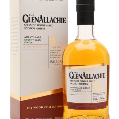 Glenallachie 9 Year Old Amontillado Sherry Cask Finish / The Wood Collection Speyside Whisky