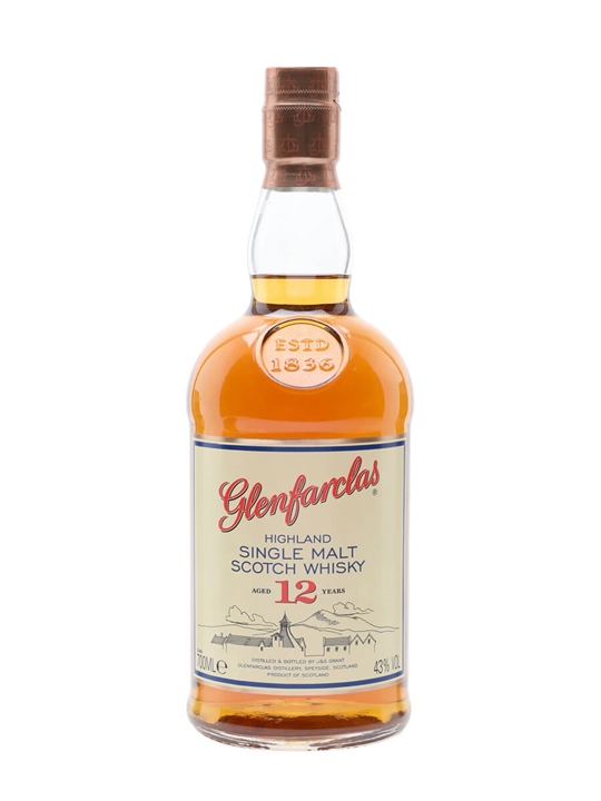 Glenfarclas 12 Year Old Speyside Single Malt Scotch Whisky
