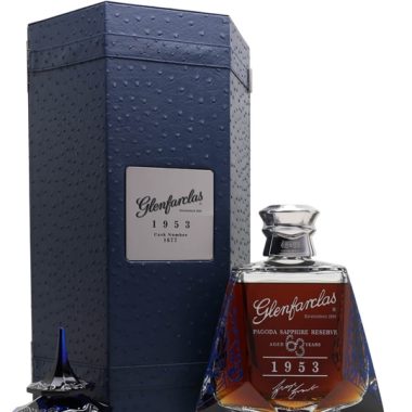 Glenfarclas 1953 / 63 Year Old / Pagoda Sapphire Reserve (Silver) / Magnum Speyside Whisky