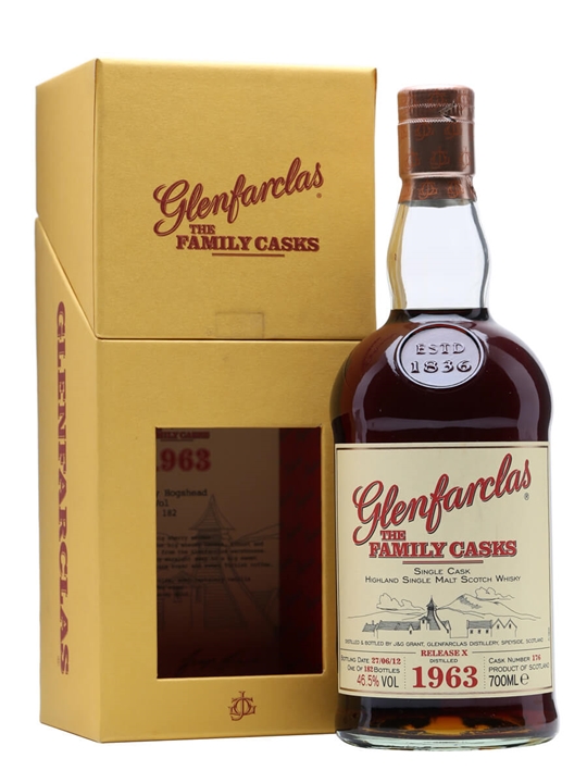 Glenfarclas 1963 / Family Casks X / Sherry Hogshead #176 Speyside Whisky