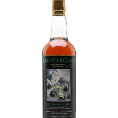 Glenfarclas 25 Year Old / Jim Clark Speyside Single Malt Scotch Whisky