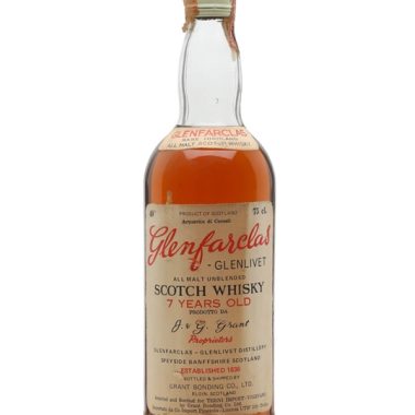 Glenfarclas-Glenlivet 7 Year Old / Bot.1970s Speyside Whisky