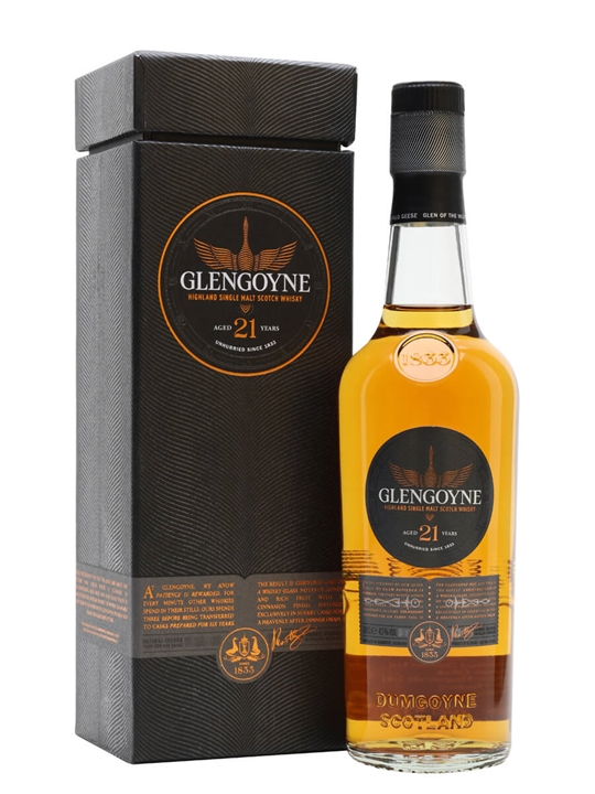 Glengoyne 21 Year Old Sherry Cask / Small Bottle Highland Whisky