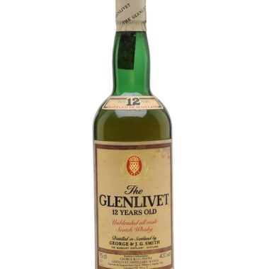 Glenlivet 12 Year Old / Bot.1980s Speyside Single Malt Scotch Whisky