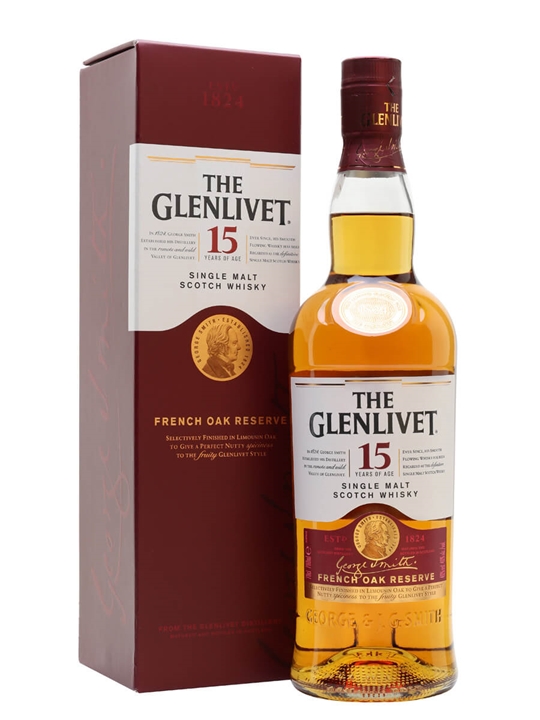 Glenlivet 15 Year Old / French Oak Reserve Speyside Whisky