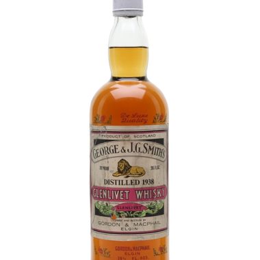 Glenlivet 1938 / Bot.1970s / Gordon & MacPhail Speyside Whisky