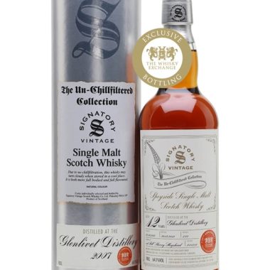 Glenlivet 2007 / 12 Year Old / Signatory for The Whisky Exchange Speyside Whisky