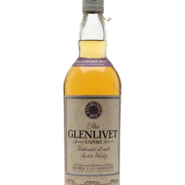 Glenlivet Special Export Reserve / Bot.1970s Speyside Whisky