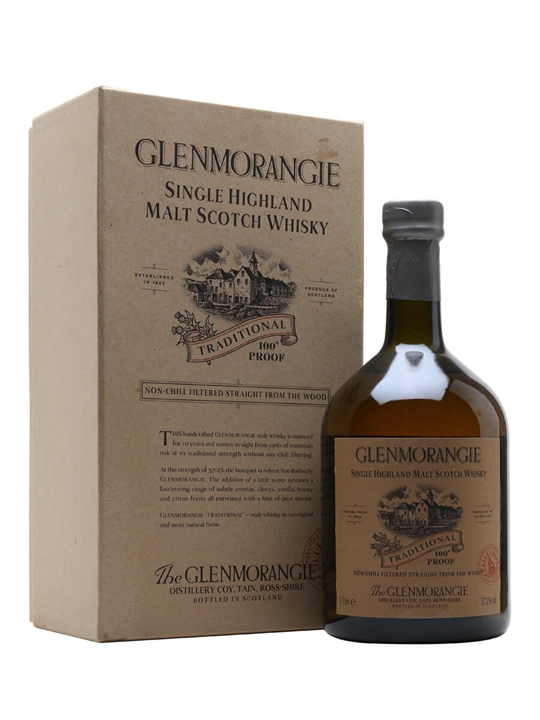 Glenmorangie Traditional 100 Proof / 10 Year Old Highland Whisky