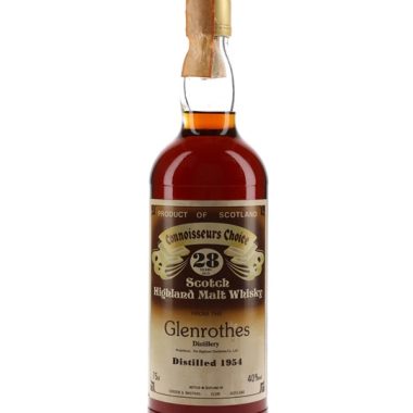 Glenrothes 1954 / 28 Year Old / Sherry Cask / Connoisseurs Choice Speyside Whisky