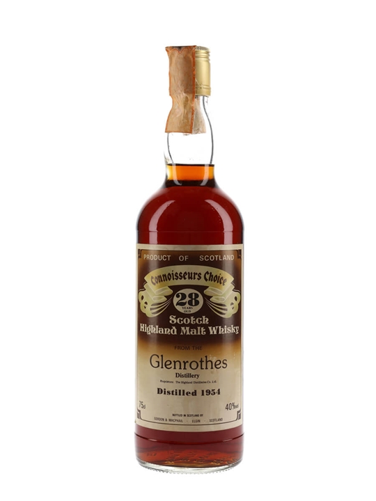 Glenrothes 1954 / 28 Year Old / Sherry Cask / Connoisseurs Choice Speyside Whisky