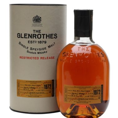 Glenrothes 1972 / 23 Year Old Speyside Single Malt Scotch Whisky