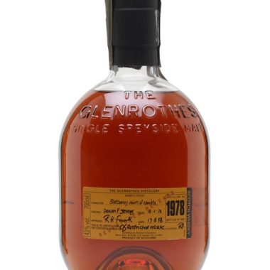 Glenrothes 1978 / Bot.1999 Speyside Single Malt Scotch Whisky