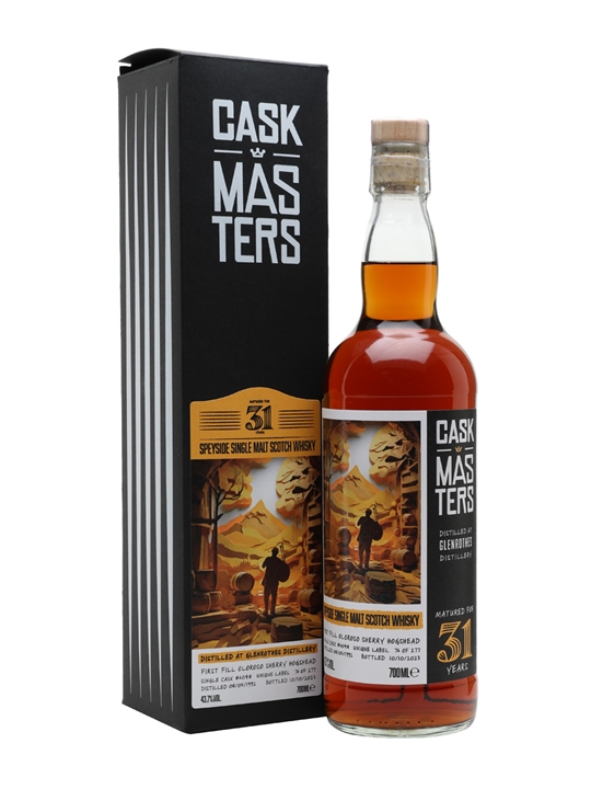 Glenrothes 1992 / 31 Year Old / Oloroso Sherry Cask 6048 / Cask Masters Speyside Whisky