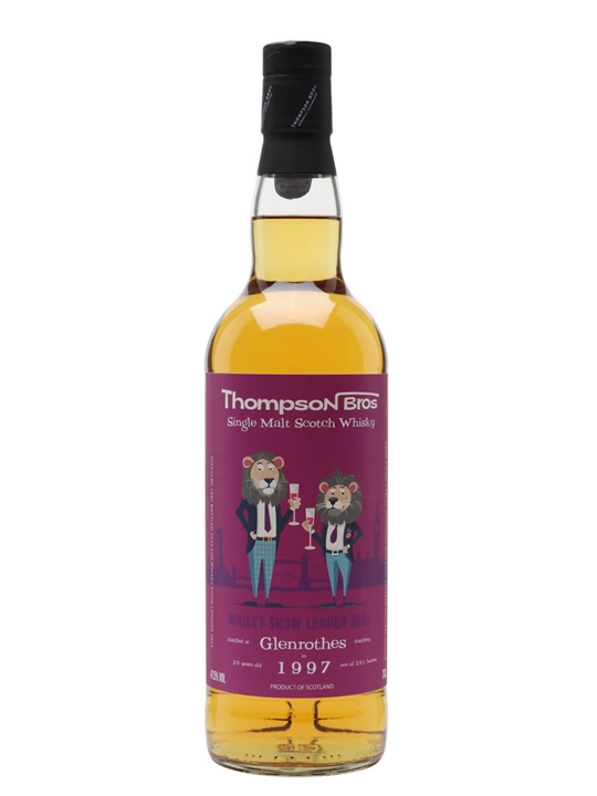 Glenrothes 1997 / 25 Year Old / Thompson Bros for Whisky Show 2023 Speyside Whisky