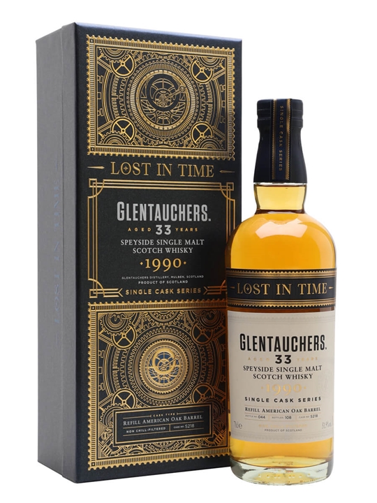 Glentauchers 1990 / 33 Year Old / Cask 5218 / Lost In Time Series Speyside Whisky