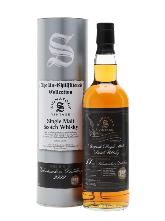 Glentauchers 2009 / 13 Year Old / Sherry Cask /Signatory for The Whisky Exchange Speyside Whisky