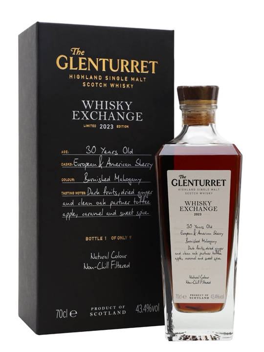 Glenturret 30 Year Old / 2023 Limited Edition for The Whisky Exchange Highland Whisky