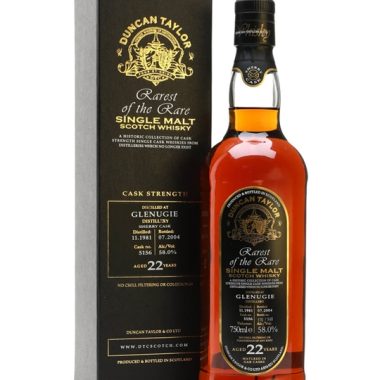 Glenugie 1981 / 22 Year Old / Duncan Taylor / Sherry Cask #5156 Highland Whisky
