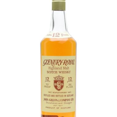 Glenury Royal 12 Year Old / Bot.1970s Highland Whisky