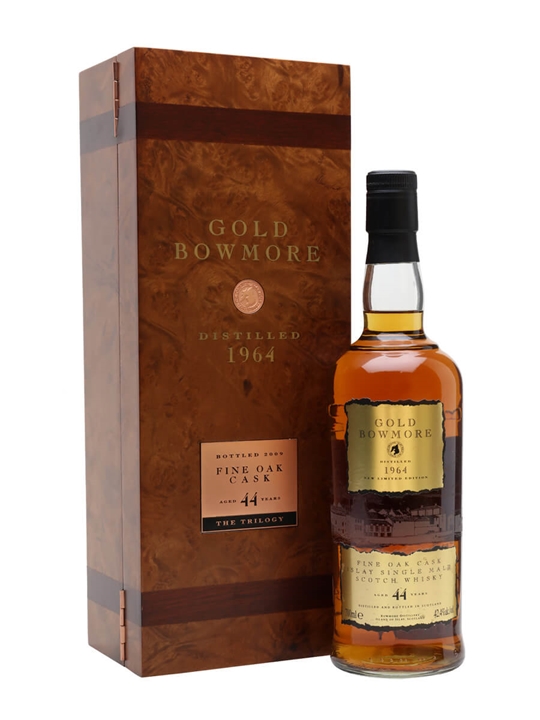 Gold Bowmore 1964 / 44 Year Old / The Trilogy Islay Whisky