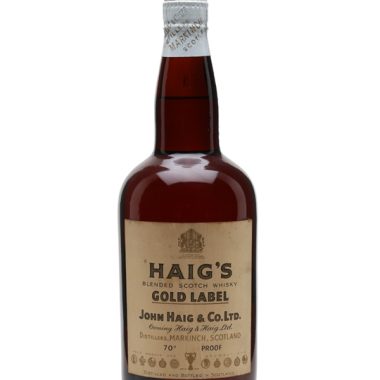 Haig's Gold Label / Bot.1950s / Spring Cap Blended Scotch Whisky
