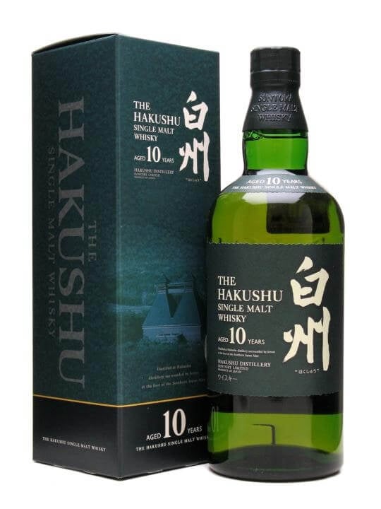 Hakushu 10 Year Old Japanese Single Malt Whisky