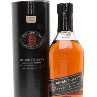 Highland Park 1977 / 21 Year Old / Bicentenary Island Whisky