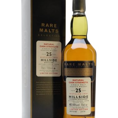 Hillside 1970 / 25 Year Old / Rare Malts Highland Whisky