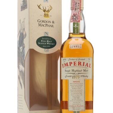 Imperial 1979 / Bot.1995 / Gordon & Macphail Speyside Whisky