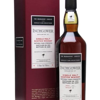 Inchgower 1993 / Bot.2009 / Managers' Choice / Sherry Cask Speyside Whisky