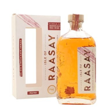 Isle of Raasay Bordeaux Red Wine Cask / 5 Year Old / Peated Na Sia Cask Series Island Whisky