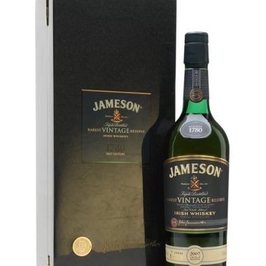 Jameson 2007 Rarest Vintage Reserve Blended Irish Whiskey