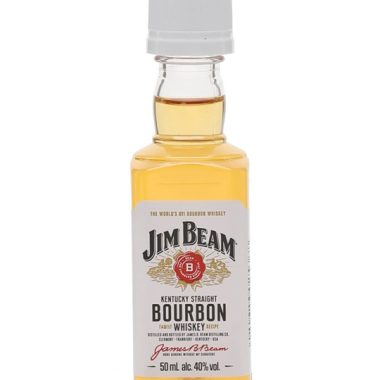 Jim Beam White Label Miniature Kentucky Straight Bourbon Whiskey