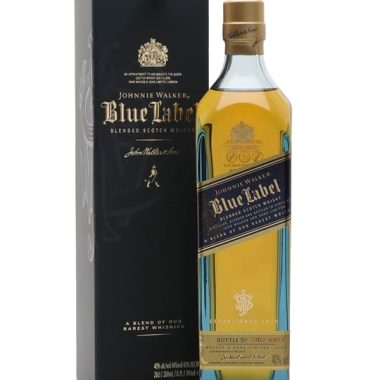 Johnnie Walker Blue Label / Small Bottle Blended Scotch Whisky