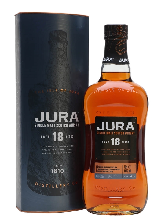Jura 18 Year Old / Red Wine Finish Island Single Malt Scotch Whisky