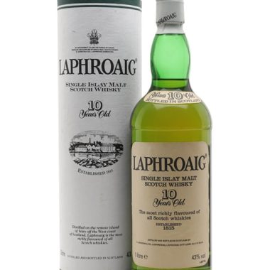 Laphroaig 10 Year Old / Bot.1990s / Post Royal Warrant Islay Whisky