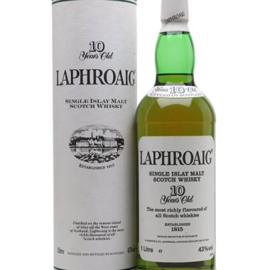 Laphroaig 10 Year Old / Bot.1990s / Pre Royal Warrant Islay Whisky