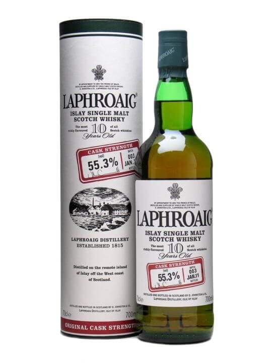 Laphroaig 10 Year Old Cask Strength / Batch 003 / Bot.2011 Islay Whisky