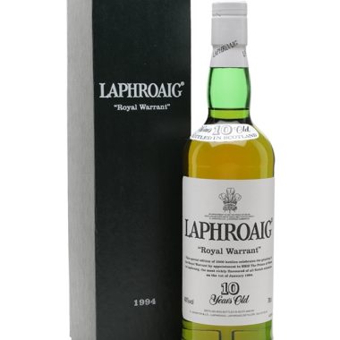 Laphroaig 10 Year Old Royal Warrant / Bot.1994 Islay Whisky