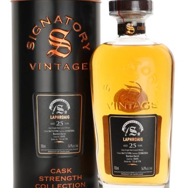Laphroaig 1998 / 25 Year Old / Bourbon Cask 10495 / Signatory Symington's Choice Islay Whisky