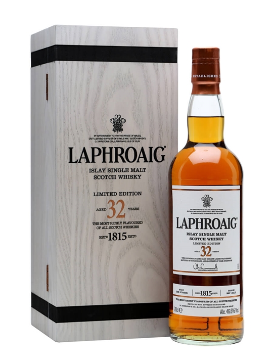 Laphroaig 32 Year Old Islay Single Malt Scotch Whisky