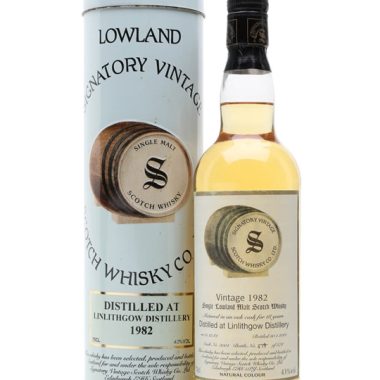 Linlithgow 1982 / 18 Year Old / Signatory Lowland Whisky