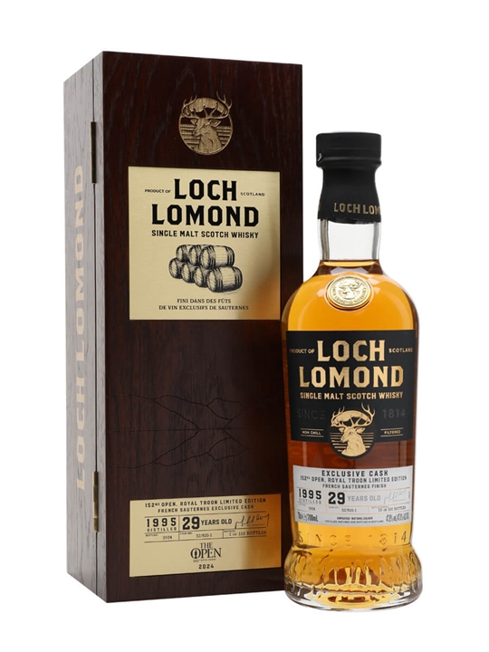 Loch Lomond 1995 / 29 Year Old / Sauternes Cask / 152nd Open Release Highland Whisky